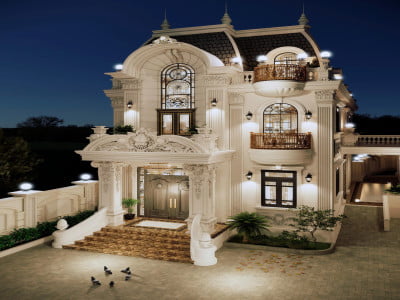 BIỆT THỰ TÂN CỔ ĐIỂN - VẺ ĐẸP SANG TRỌNG VƯỢT THỜI GIAN